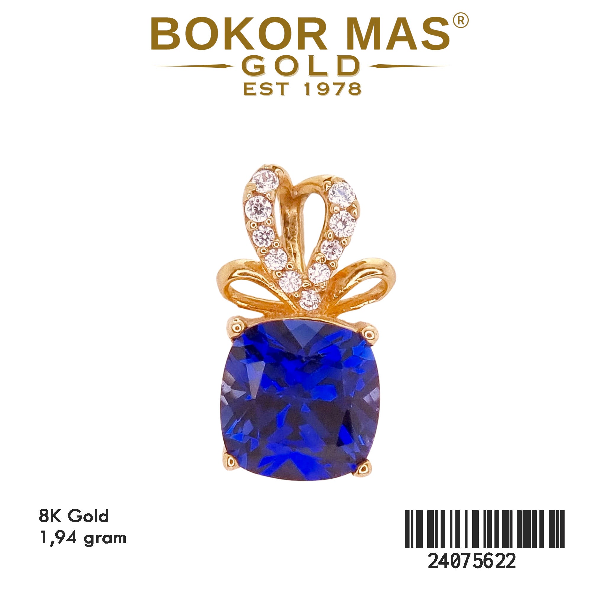 Liontin Permata Biru - 24075622 - 8K