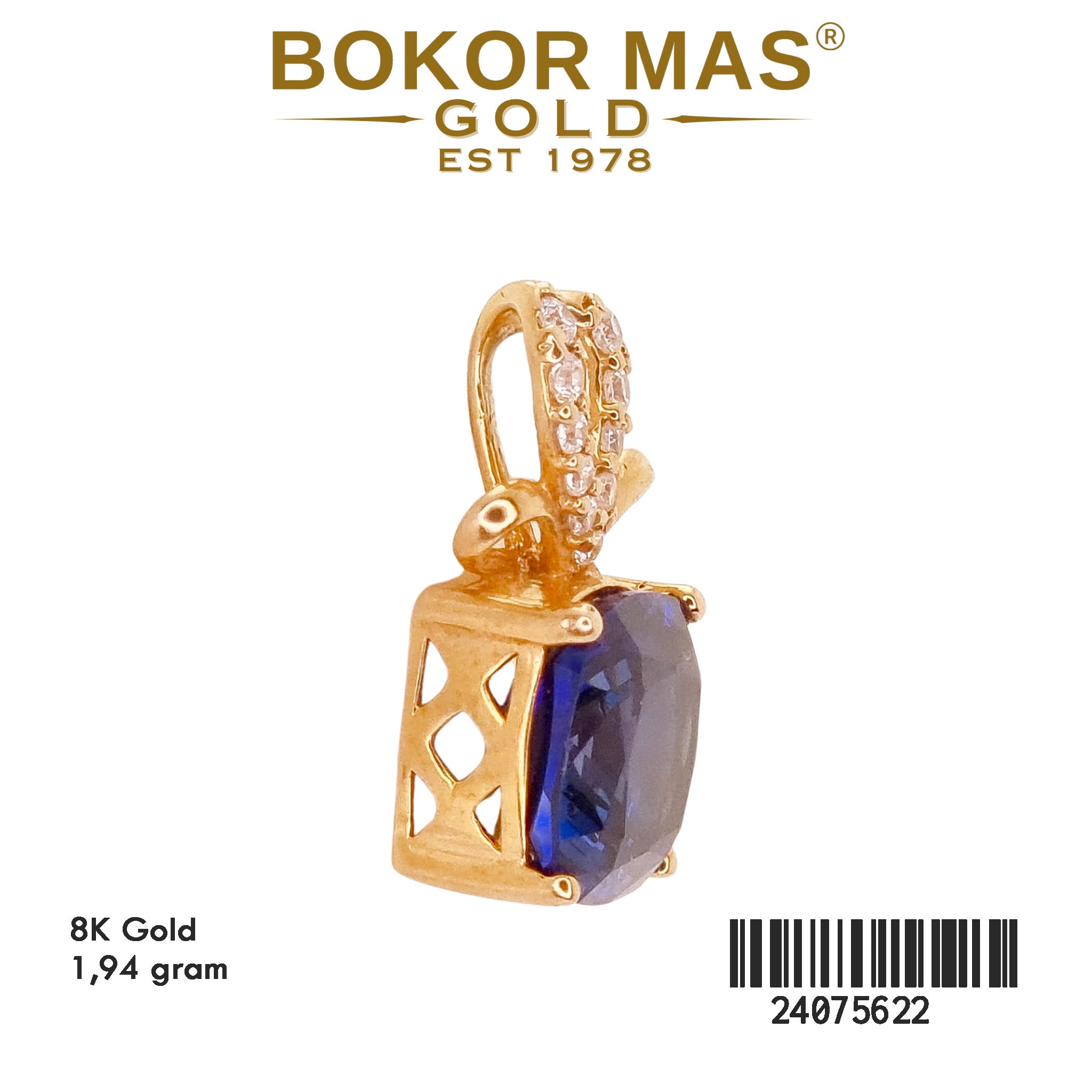 Liontin Permata Biru - 24075622 - 8K