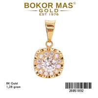 Liontin Permata Model Kotak - 26051892 - 8K