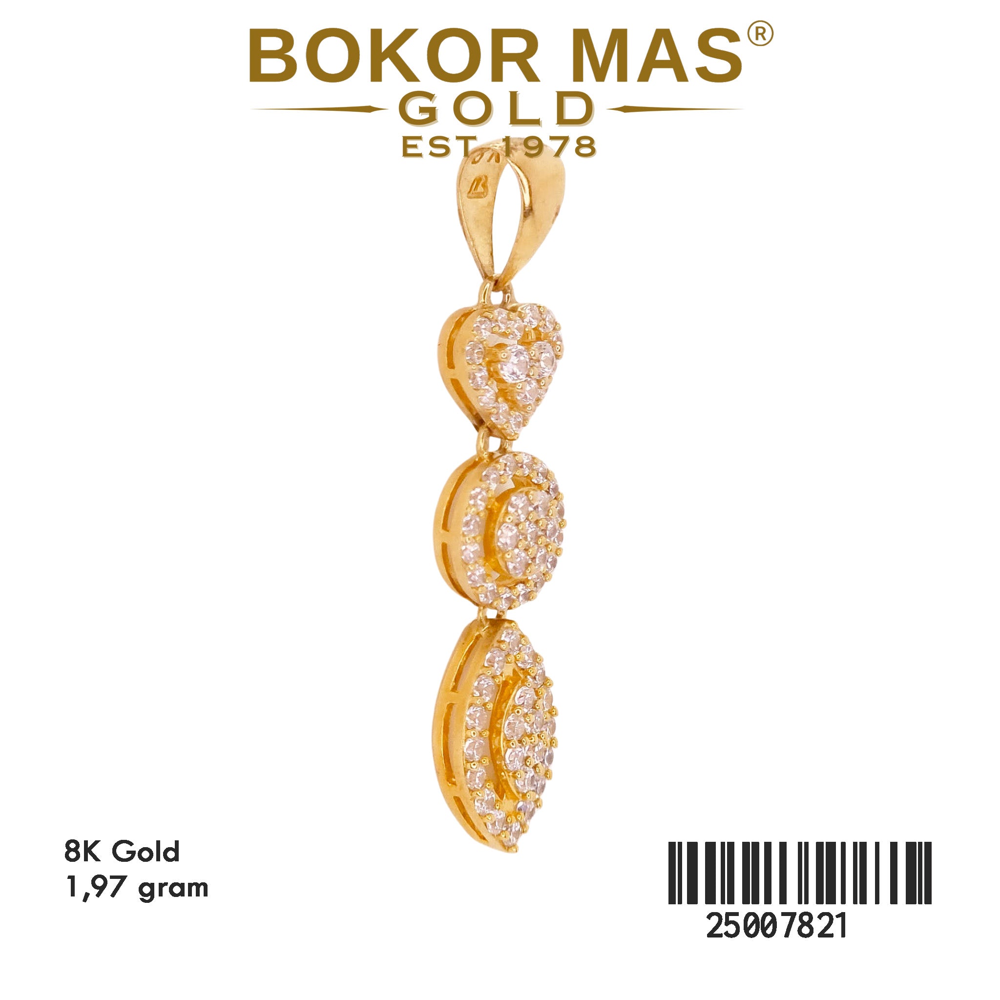 Liontin Susun Permata - 25007821 - 8K