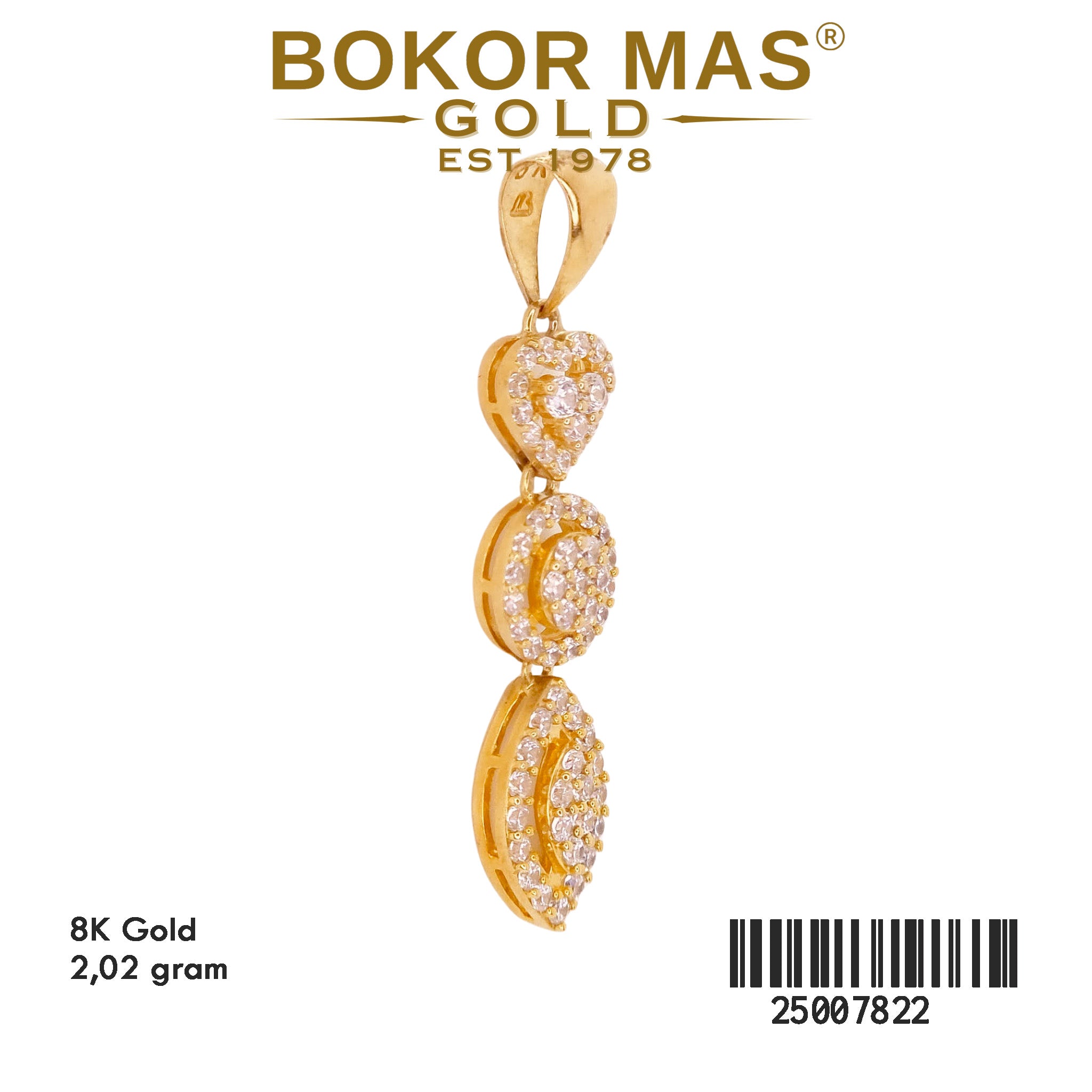 Liontin Susun Permata - 25007822 - 8K