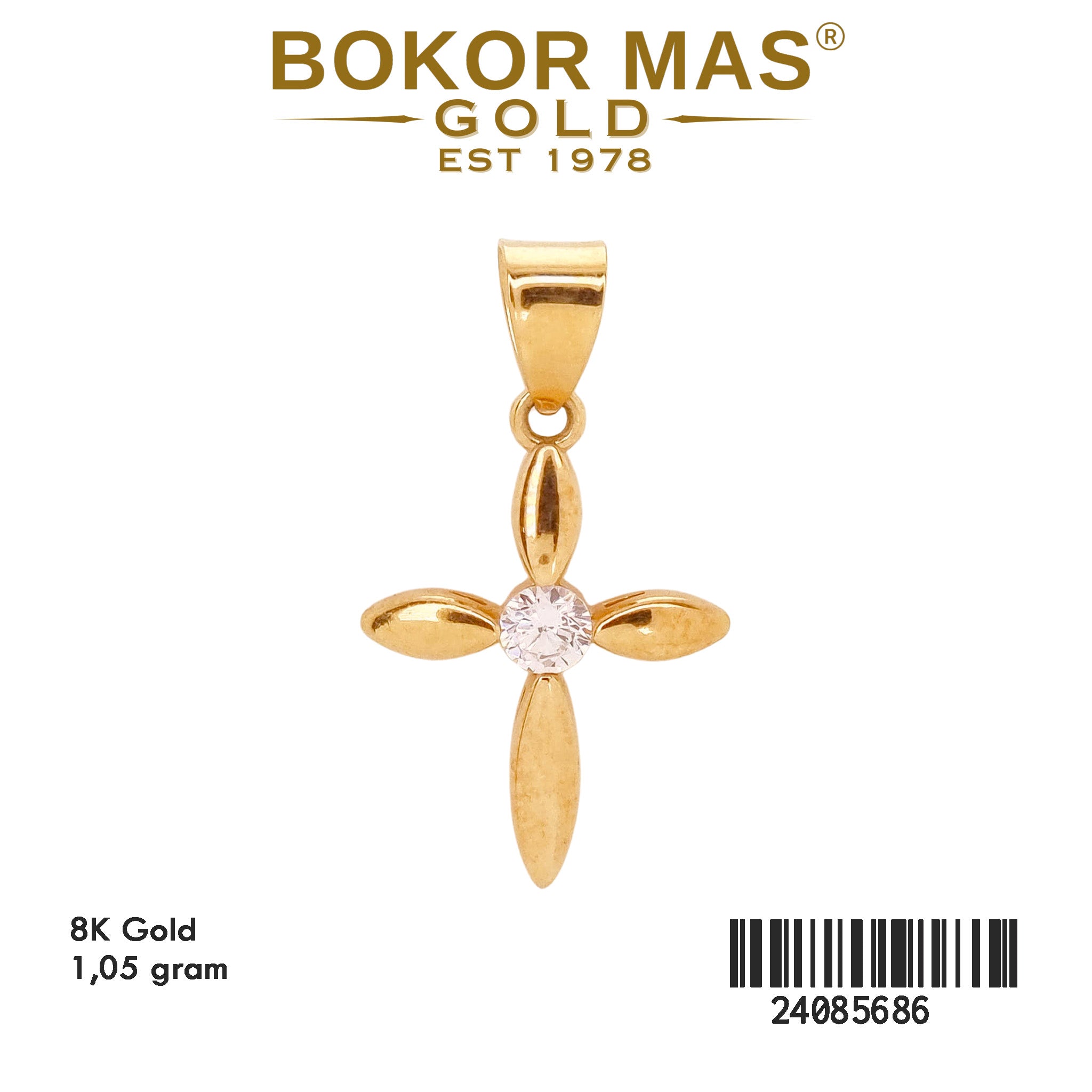 Liontin Variasi Salib - 24085686 - 8K