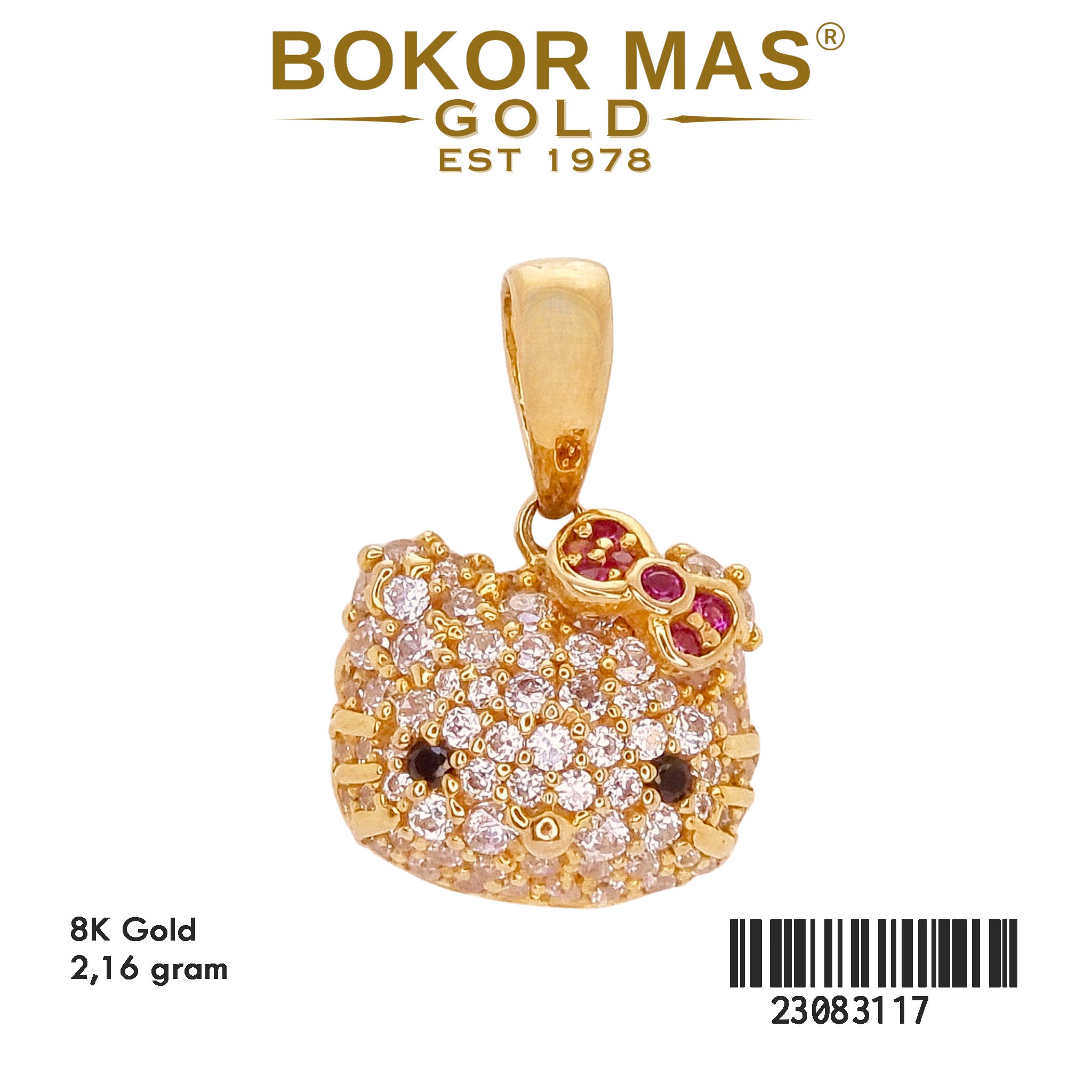 Liontin Hellokity Permata - 23083117 - 8K