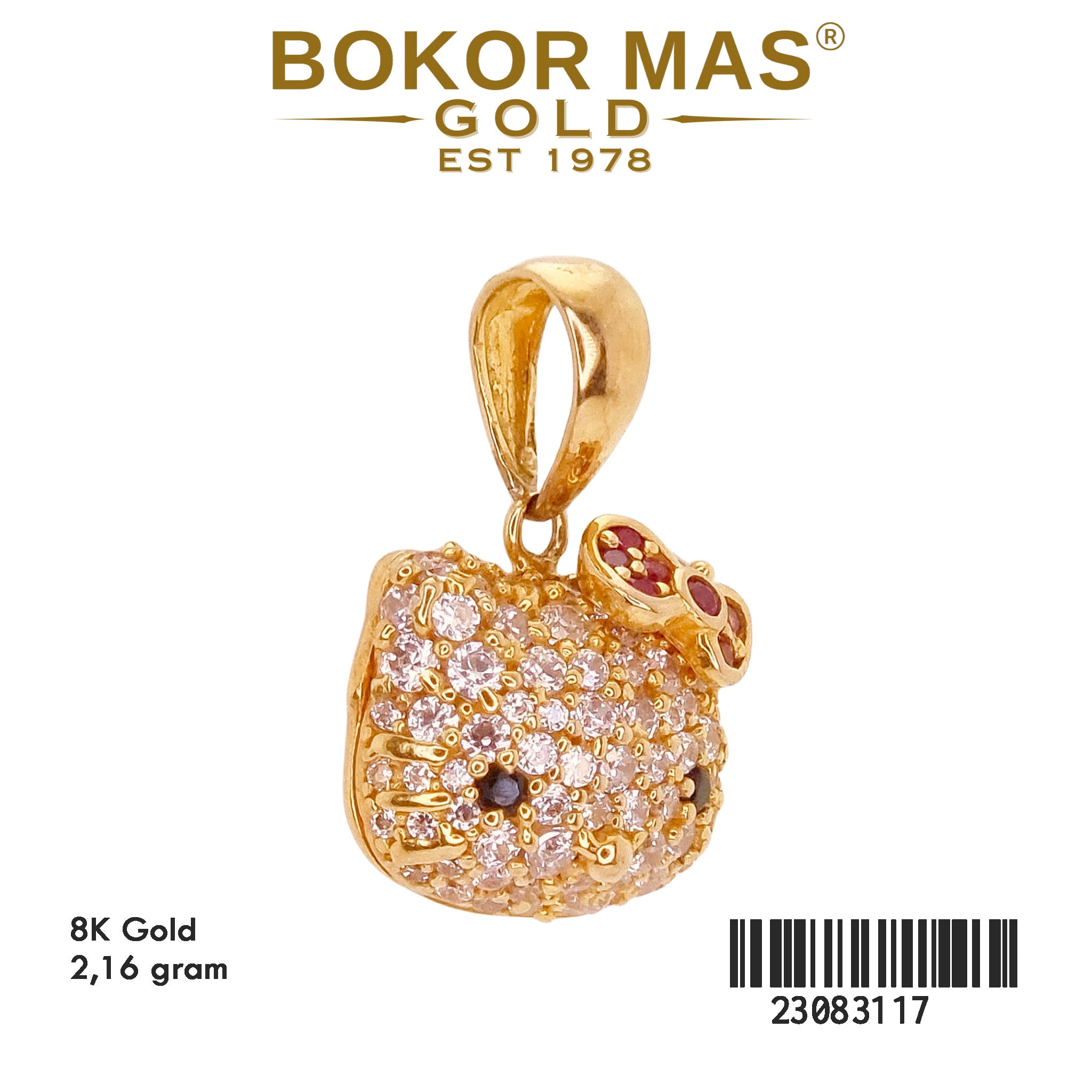 Liontin Hellokity Permata - 23083117 - 8K