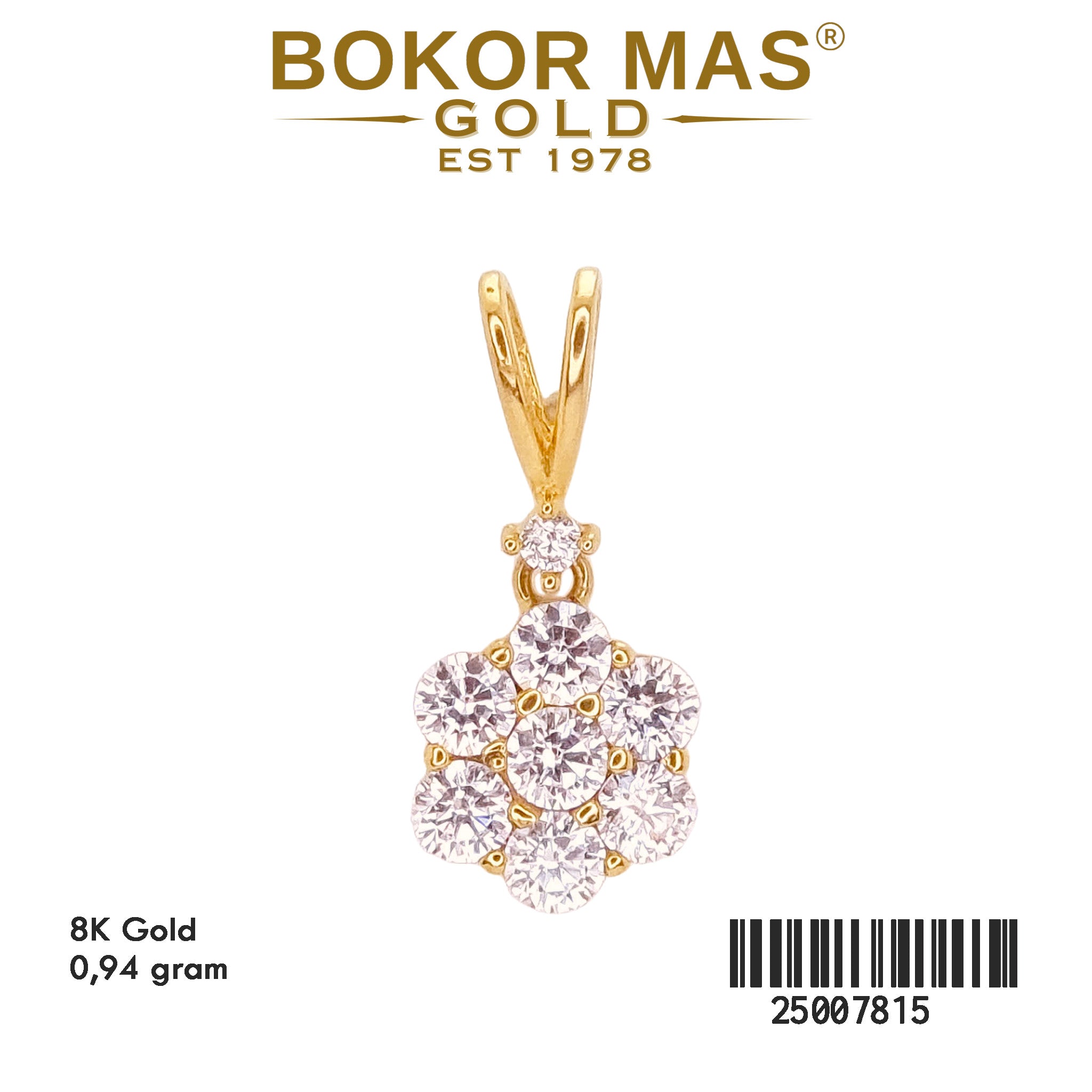 Liontin Variasi Permata - 25007815 - 8K