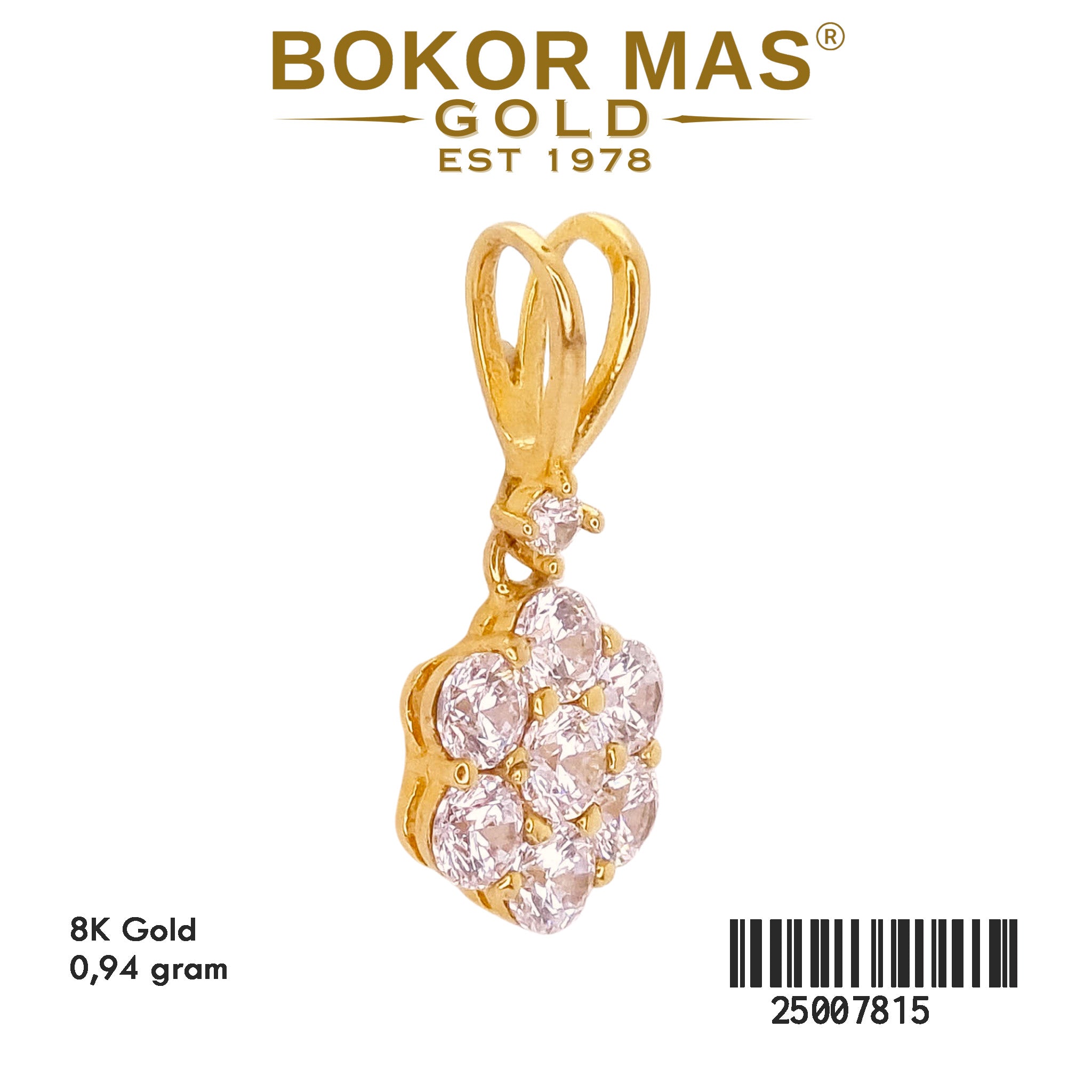 Liontin Variasi Permata - 25007815 - 8K