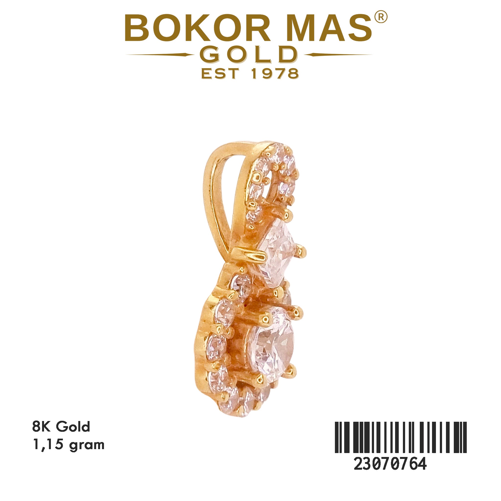 Liontin Variasi Permata - 23070764 - 8K