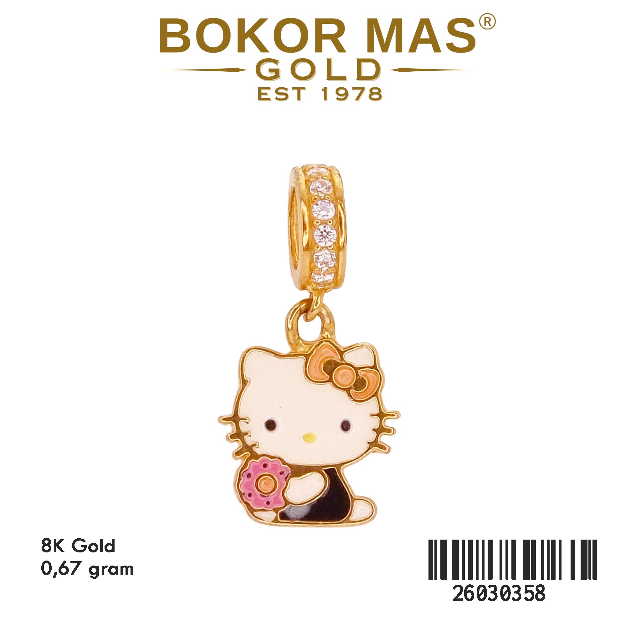 Liontin Variasi Hello KIty - 26030358 - 8K