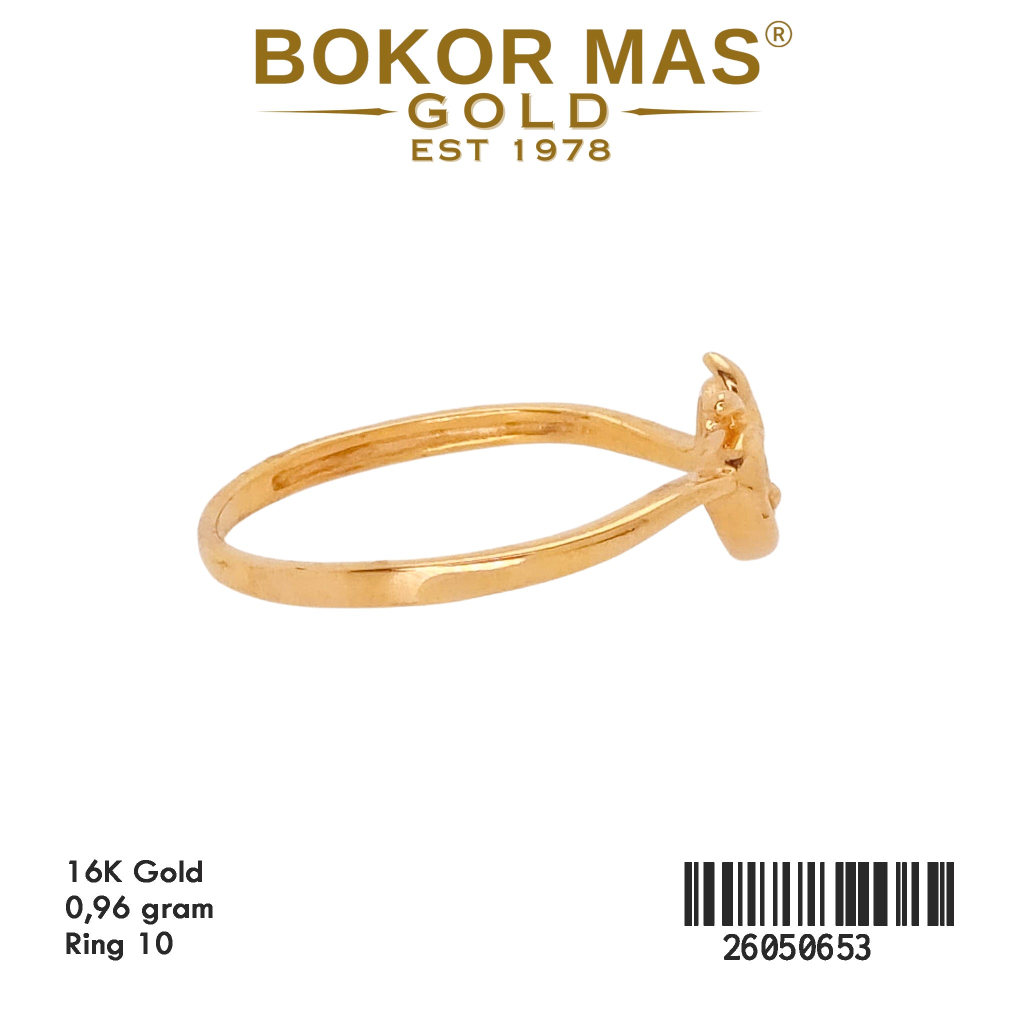 Cincin Model Permata - 26050653 - 16K
