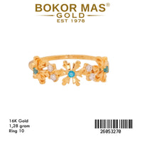 Cincin Bunga Permata - 26053270 - 16K