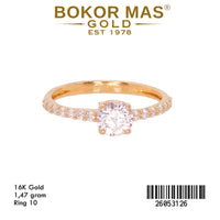 Cincin Model Permata - 26053126 - 16K