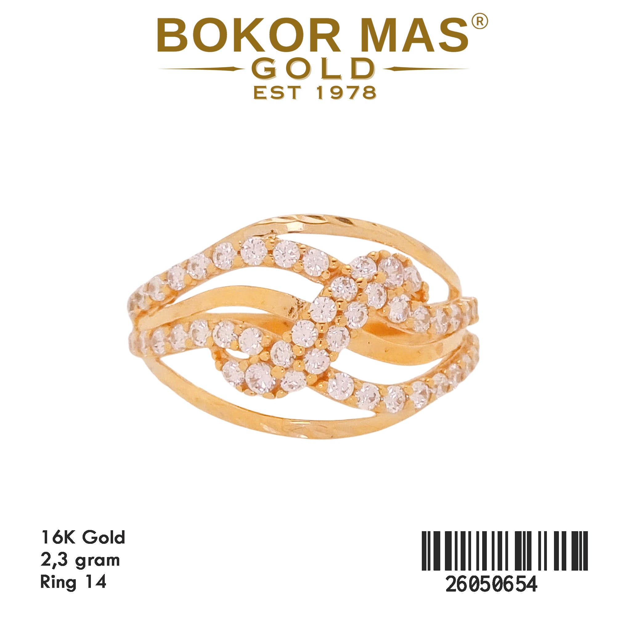Cincin Promo Model Permata - 26050654 - 16K