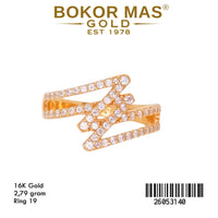 Cincin Model Zigzag - 26053140 - 16K