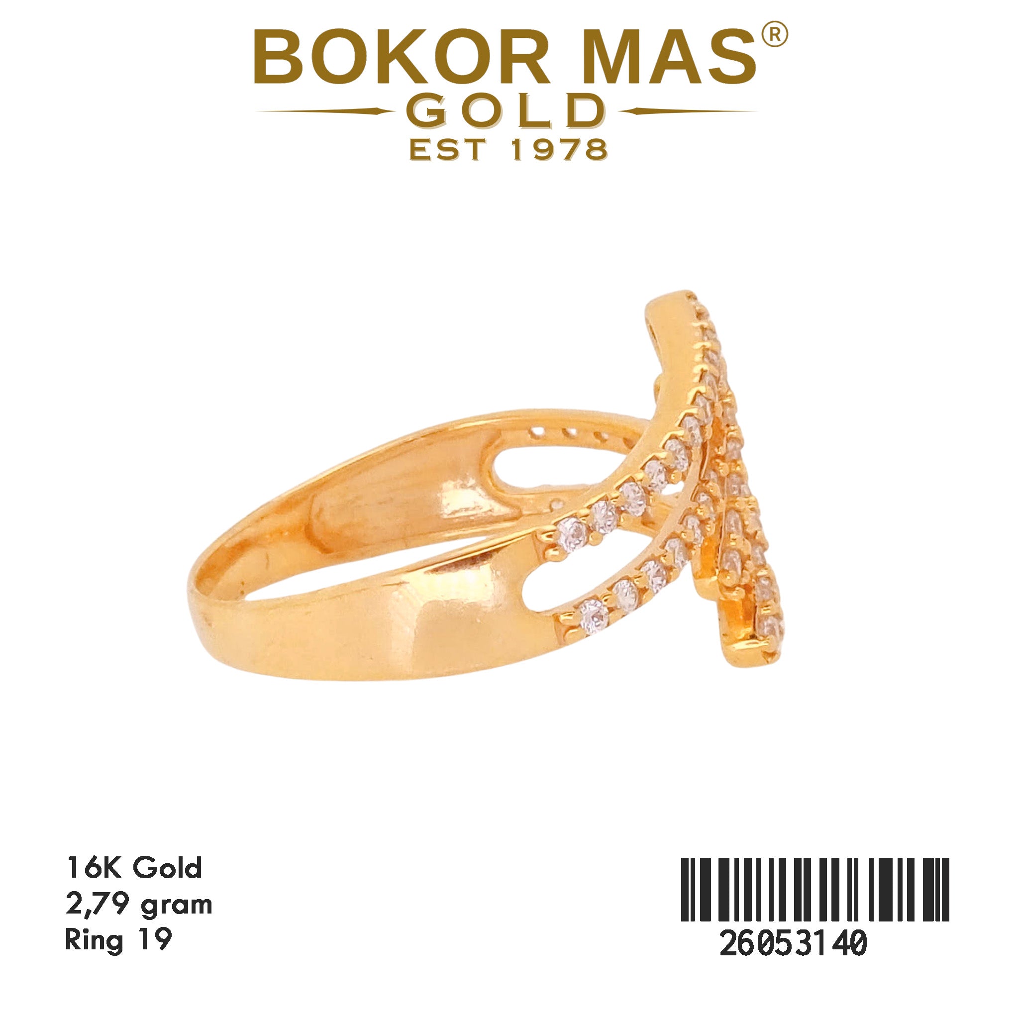 Cincin Model Zigzag - 26053140 - 16K