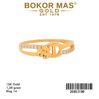 Cincin Model Permata - 26053100 - 16K