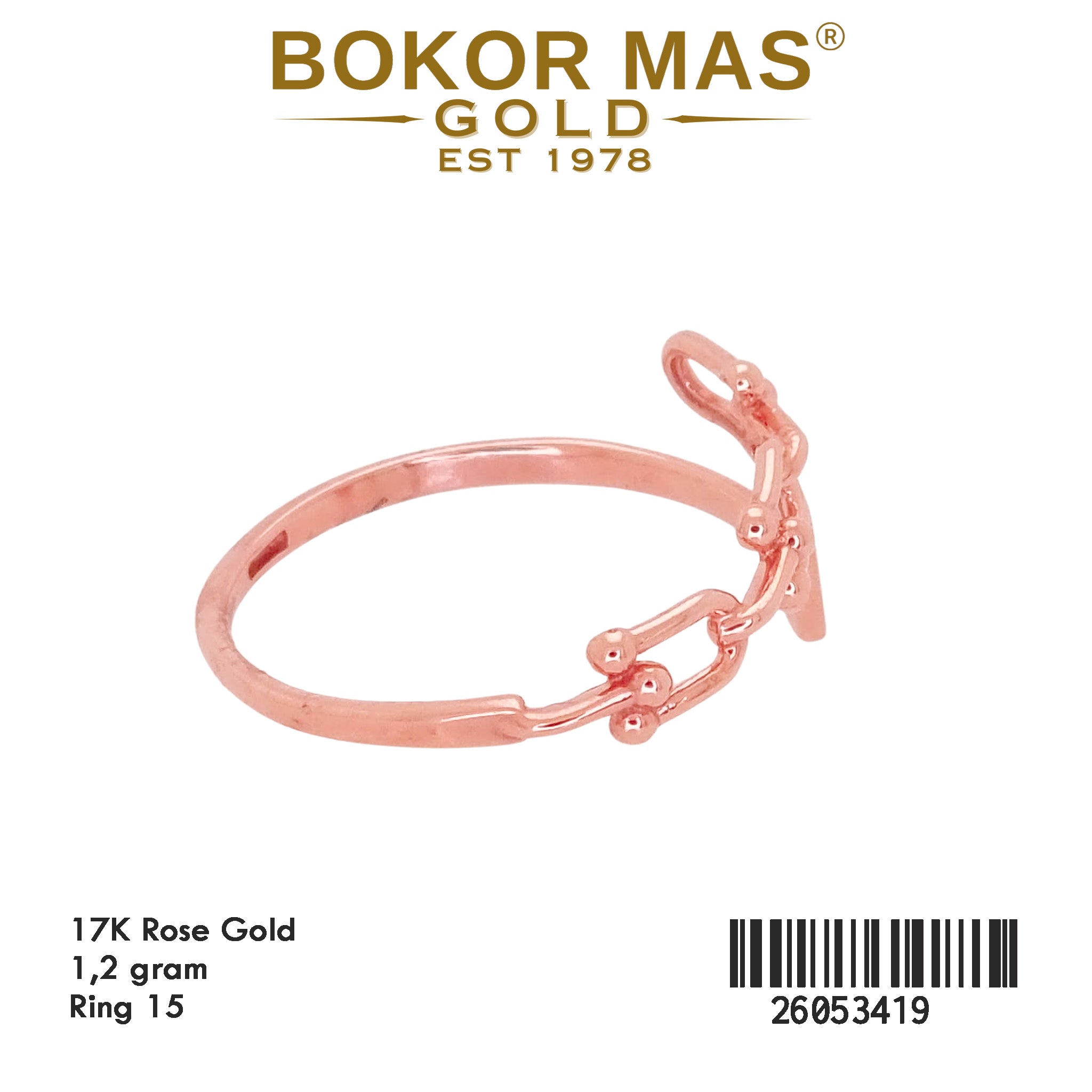 Cincin Rose Model Tiff - 26053419 - 17K