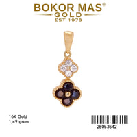 Liontin Bunga Permata - 26053642 - 16K