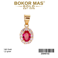 Liontin Permata Merah - 26040182 - 16K
