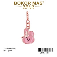 Liontin Boneka Cat Rose - 26053728 - BokorMas Gold