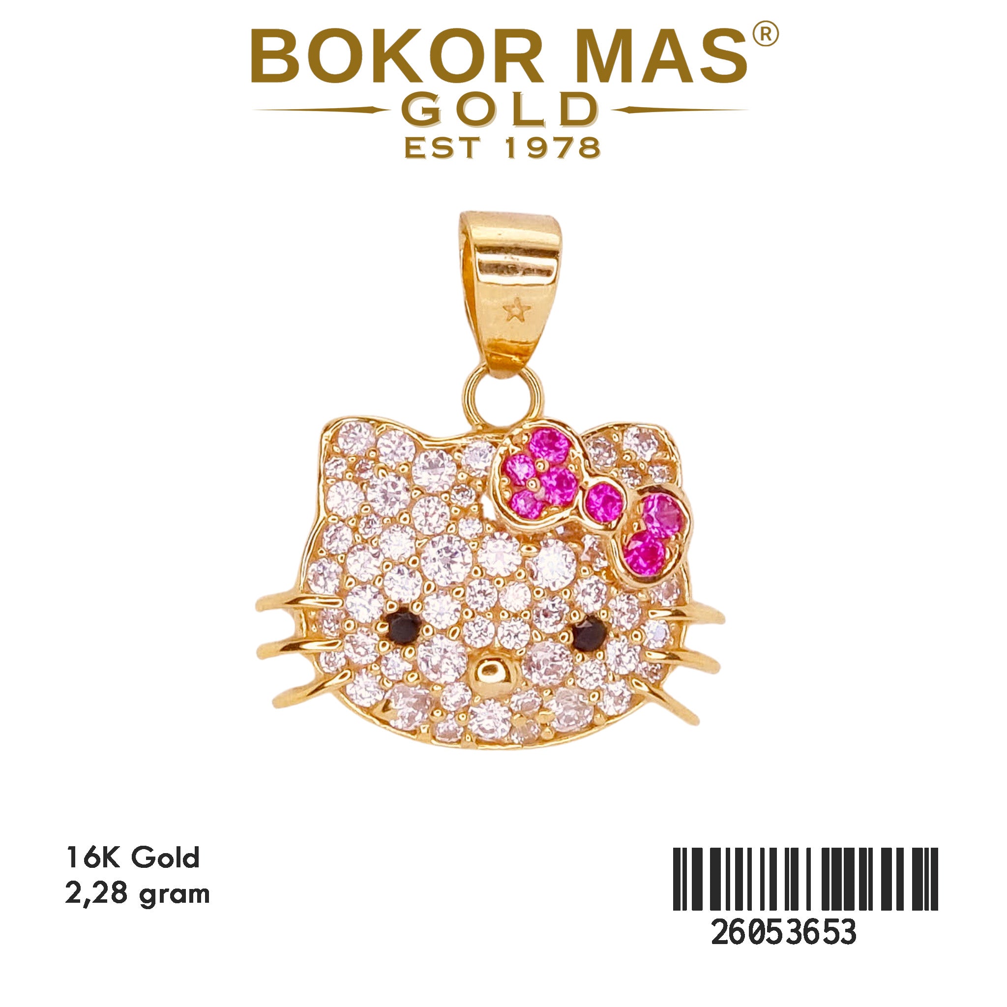 Liontin Model Helokity Permata