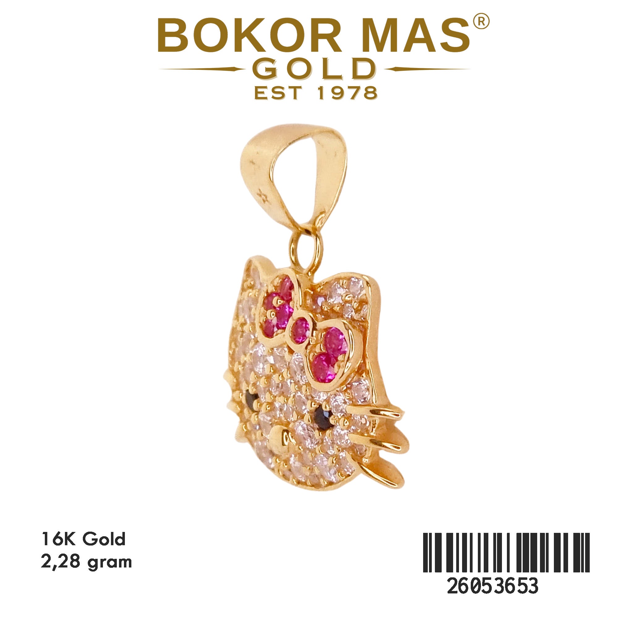 Liontin Model Helokity Permata