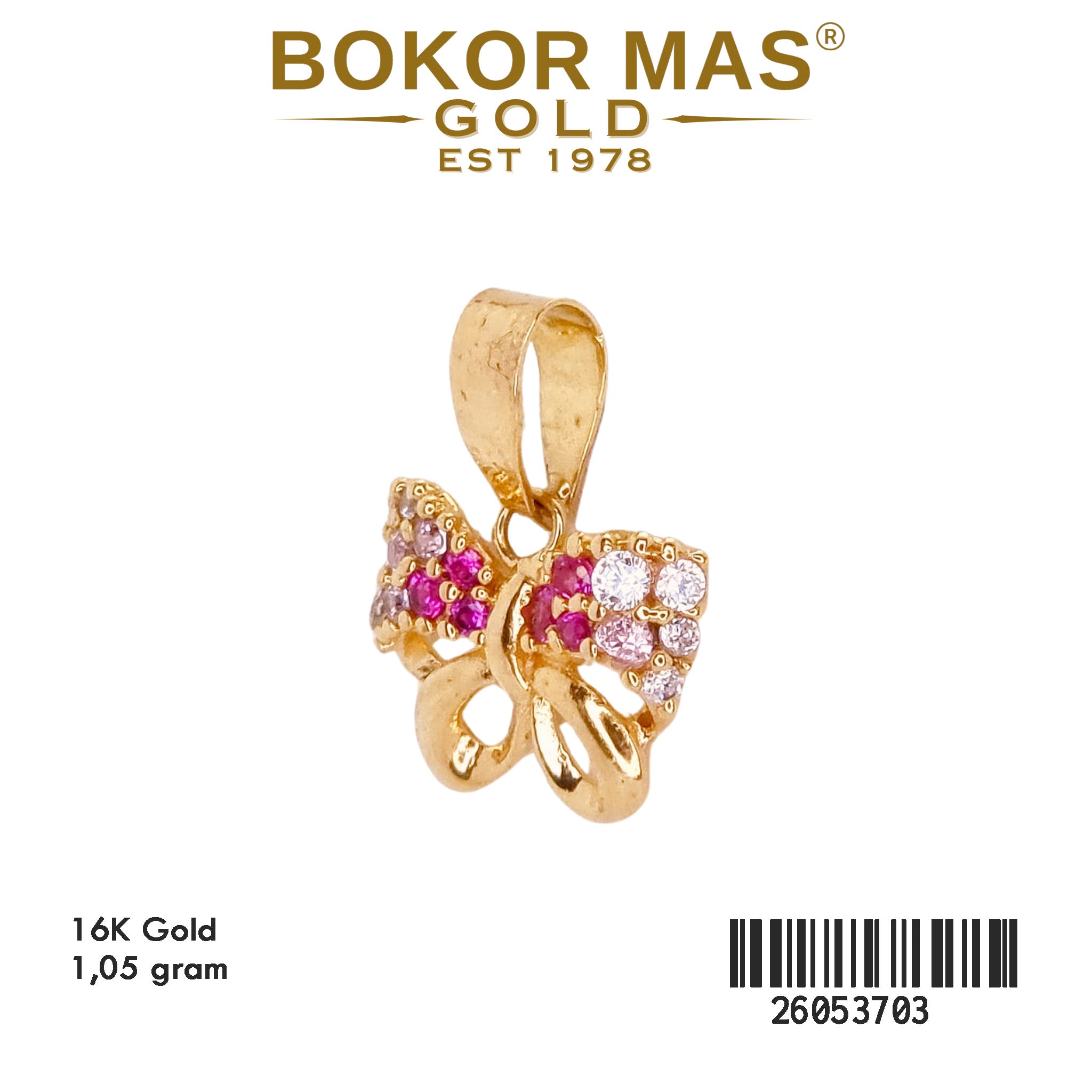 Promo Liontin Pita Permata - 26053703 - 16K