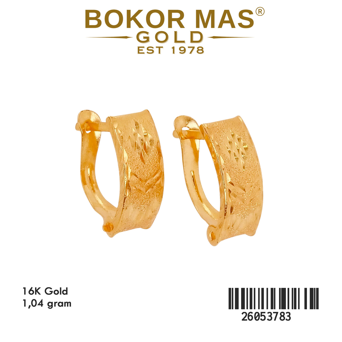 Anting Klip Bangkok Kembang Kuning - 26053783 - 16K