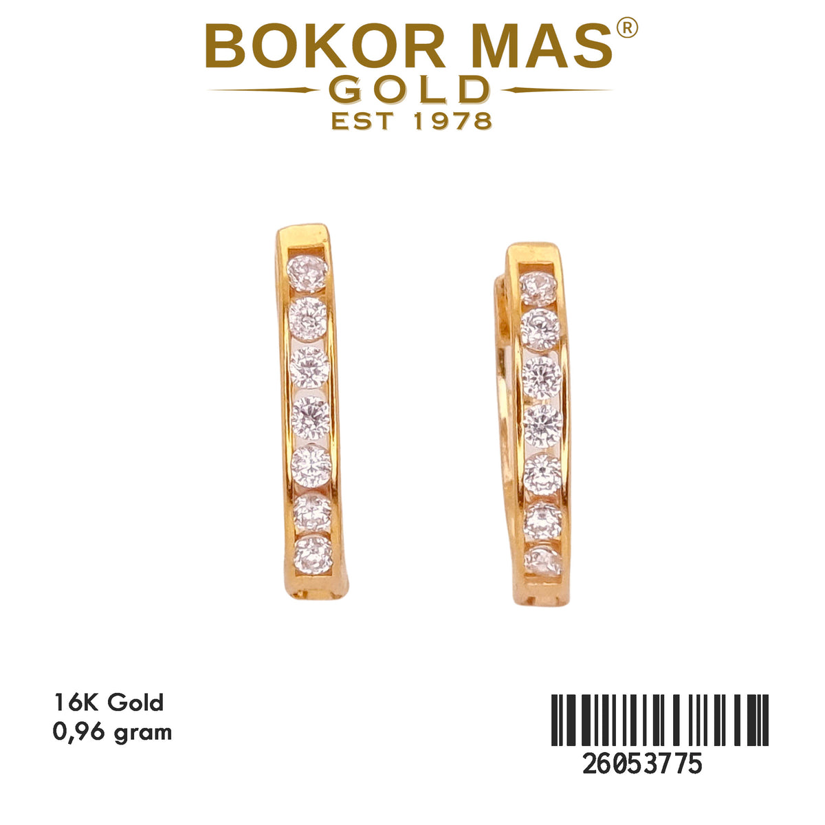 Anting Klip Permata - 26053775 - 16K
