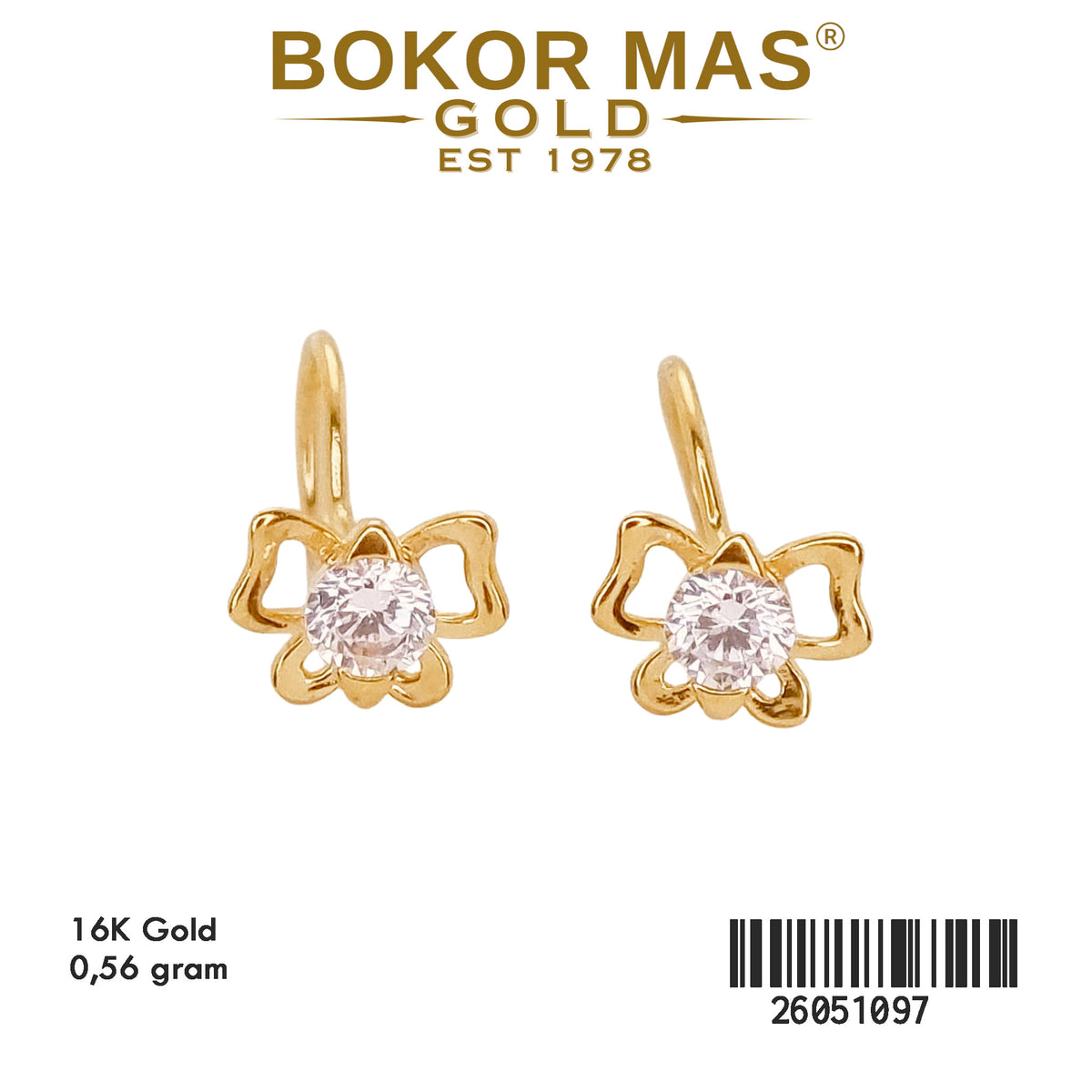 Giwang Tauge Model Permata - 26051097 - 16K