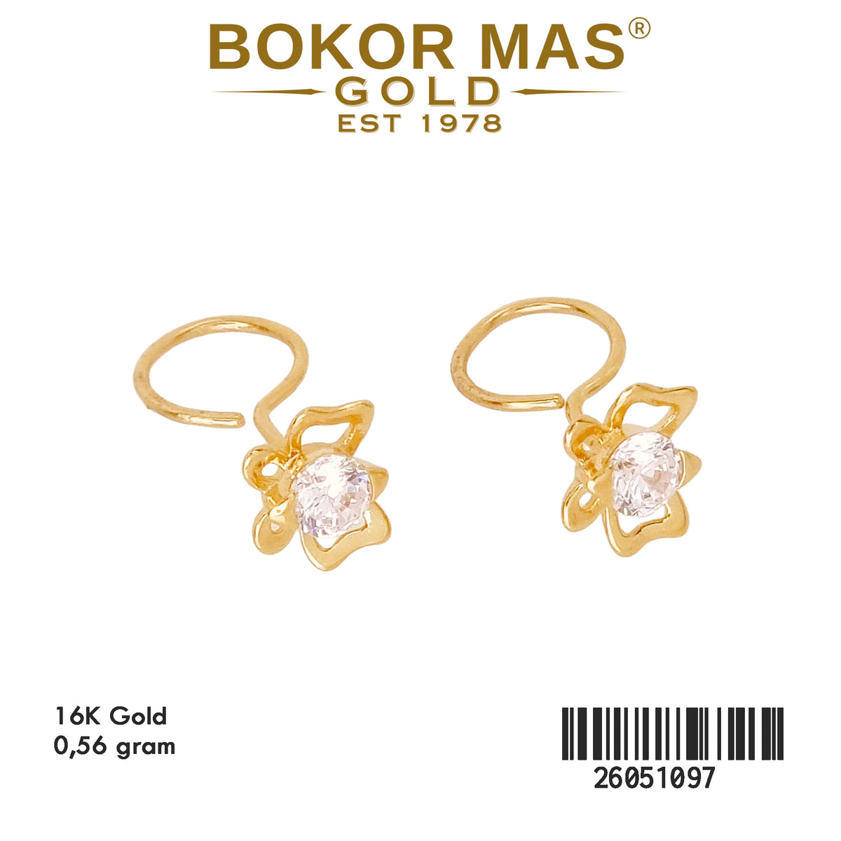 Giwang Tauge Model Permata - 26051097 - 16K