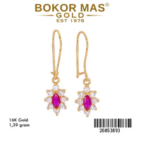 Anting Model Permata Merah - 26053893 - 16K