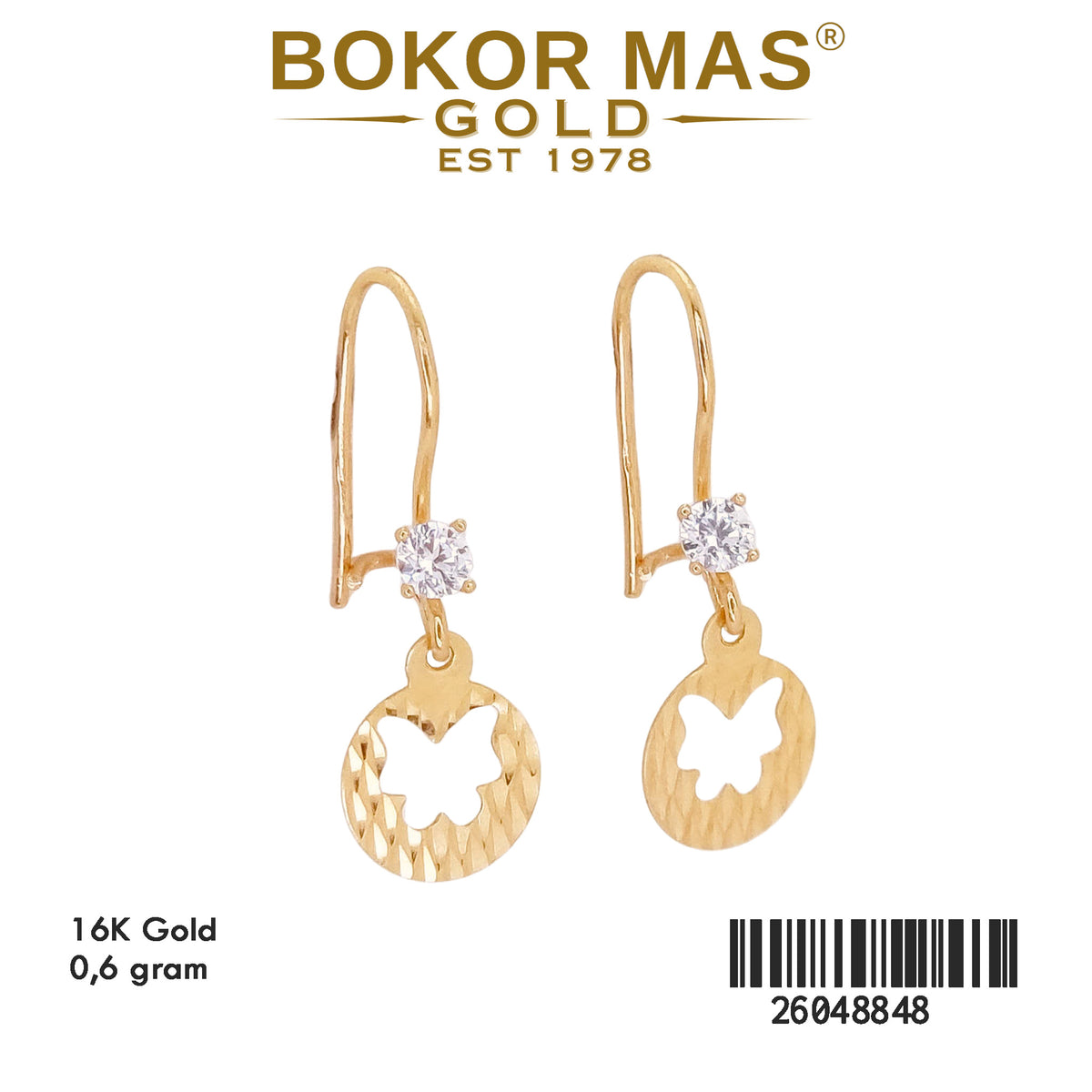 Anting Model Gerak Permata - 26048848 - 16K