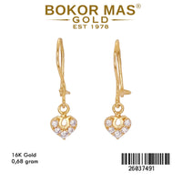 Anting Model gerak Hati Permata - 26037491 - 16K
