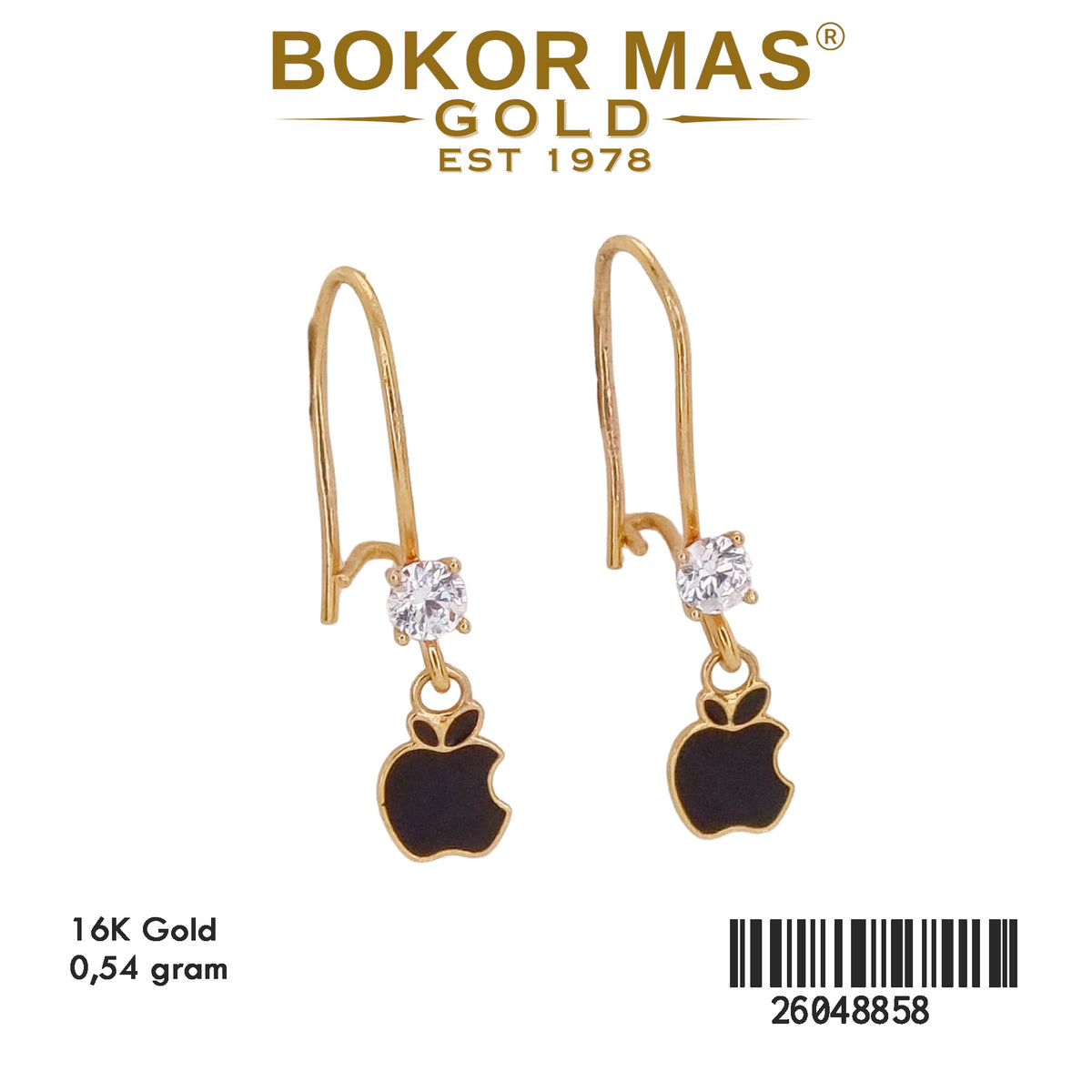 Anting Model Gerak Apel - 26048858 - 16K