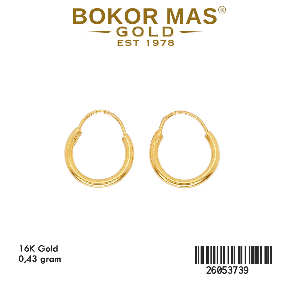Anting Tindik Polos - 26053739 - 16K