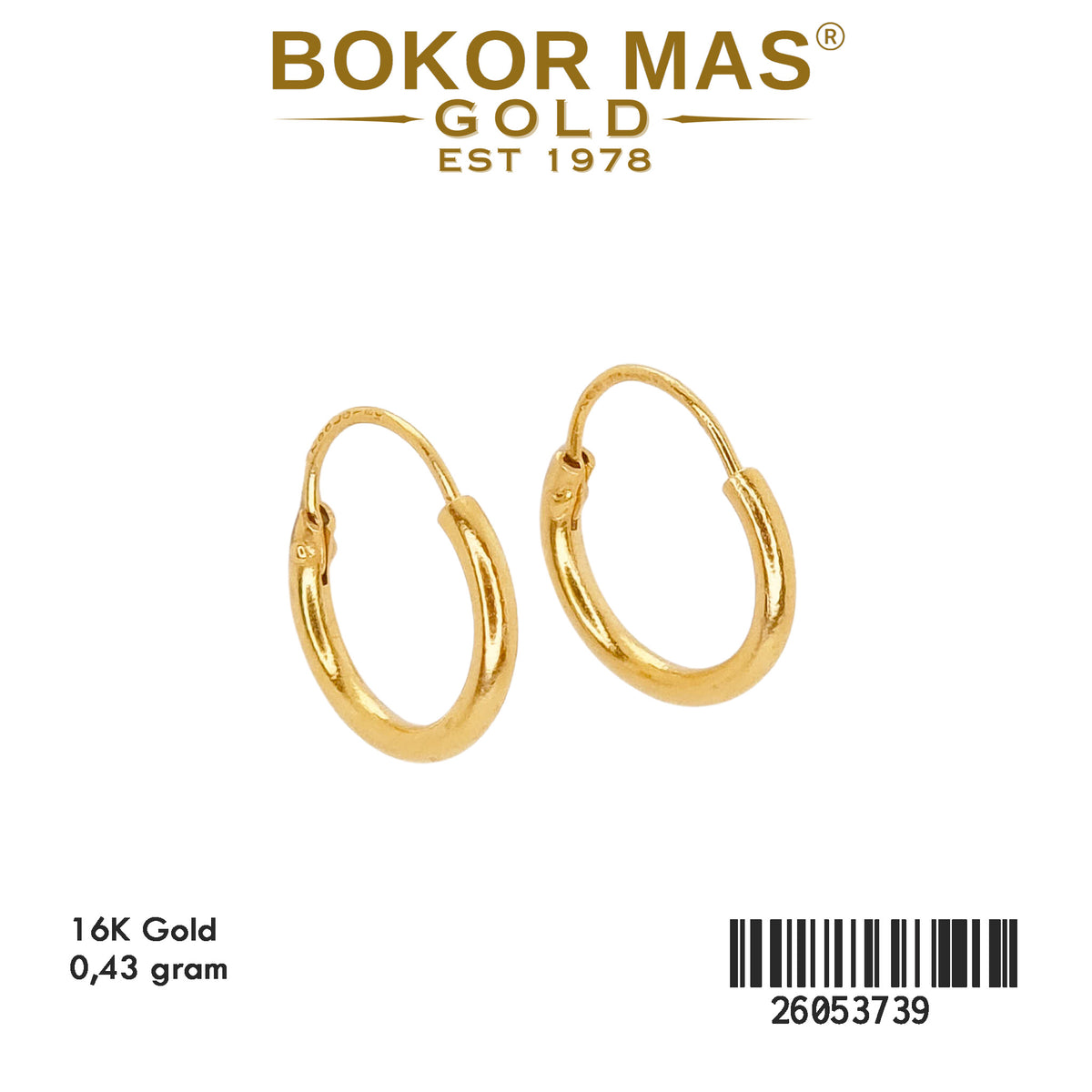 Anting Tindik Polos - 26053739 - 16K