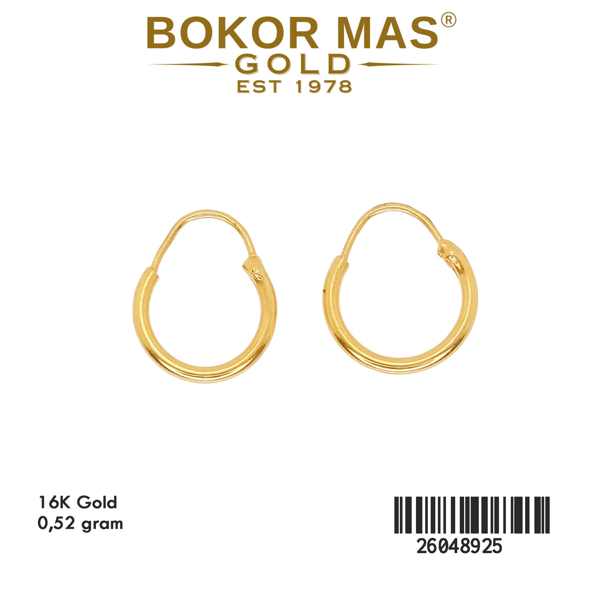 Anting Tindik Polos - 26048925 - 16K