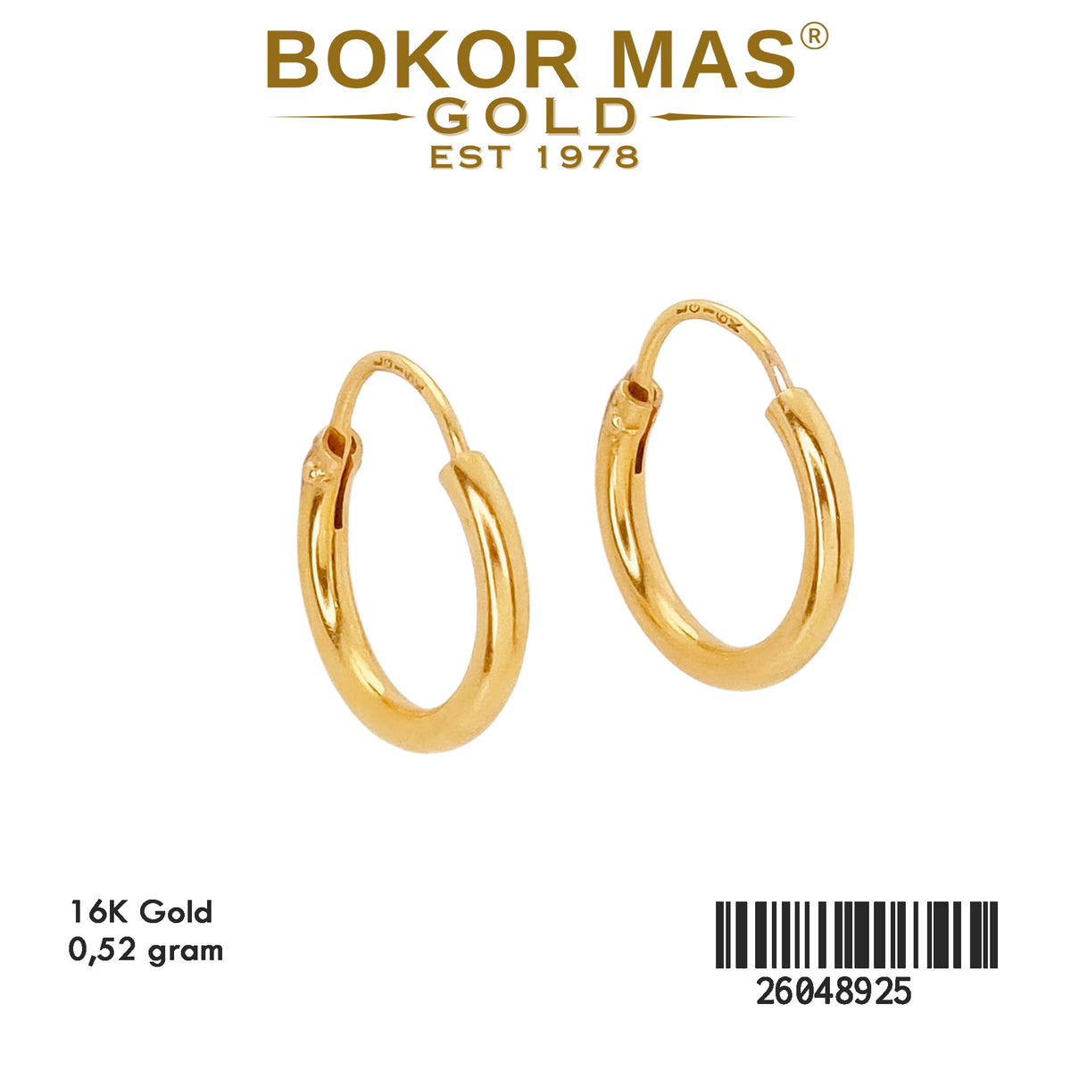 Anting Tindik Polos - 26048925 - 16K