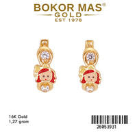 Anting Klip Anak Boneka Cat - 26053931 - 16K