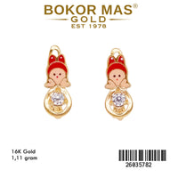 Anting Klip Anak Boneka Cat - 26035782 - 16K