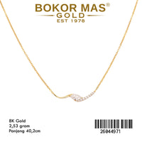 Kalung Rantai Siem Model Permata - 26044971 - 8K