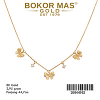Kalung Siem Model Pita Permata - 26044962 - 8K