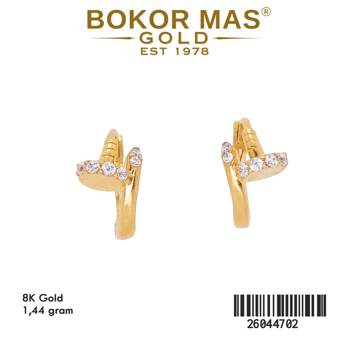 Anting Klip Model - 26044702 - 8K