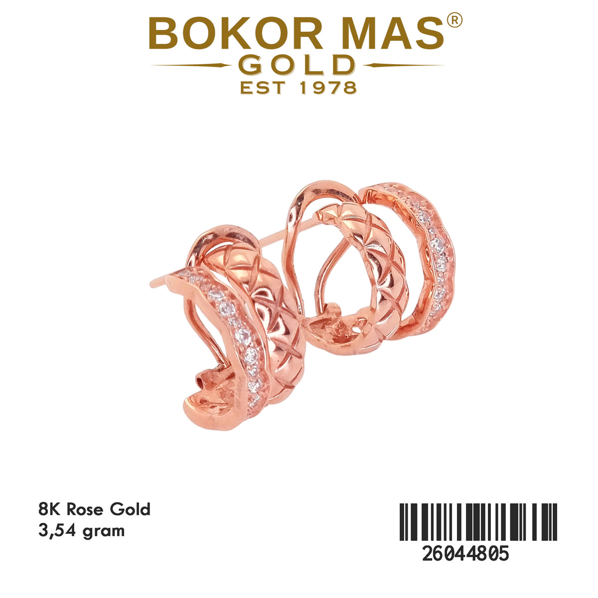 Anting Model Rose - 64055855