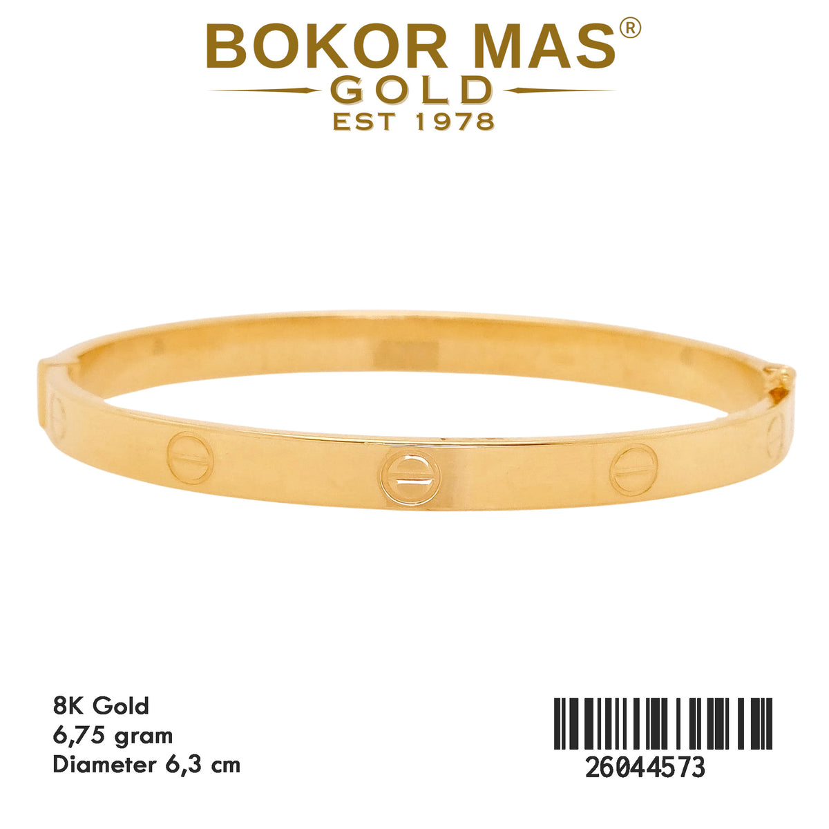 Gelang Kaku Model CTR - 26044573 - 8K