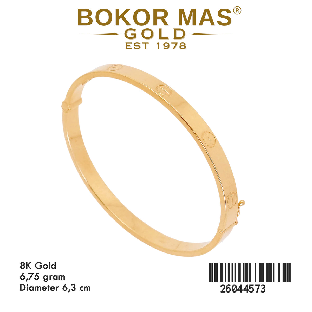 Gelang Kaku Model CTR - 26044573 - 8K