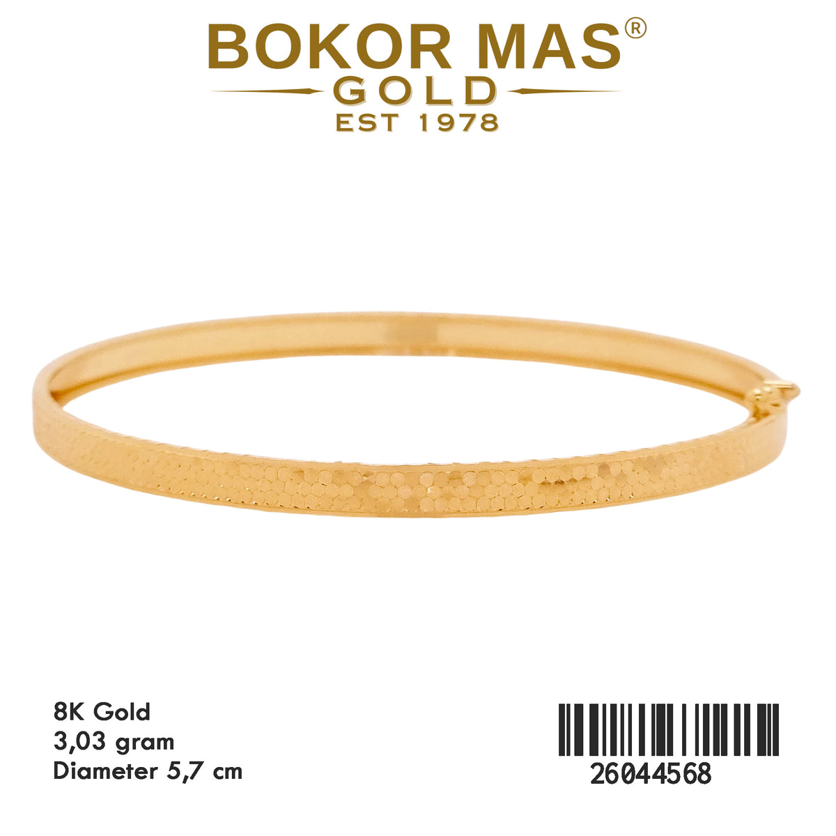 Gelang Kaku Model Ellina - 26044568 - 8K