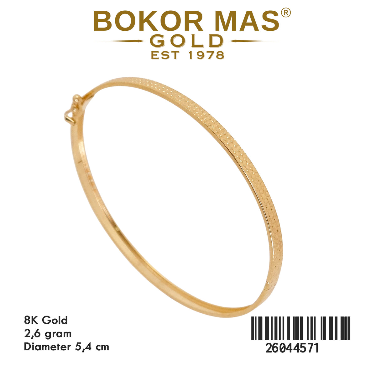 Gelang Kaku Model Variasi - 26044571 - 8K
