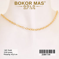 Kalung Polos Variasi Hollotifani - 25001794 - 16K