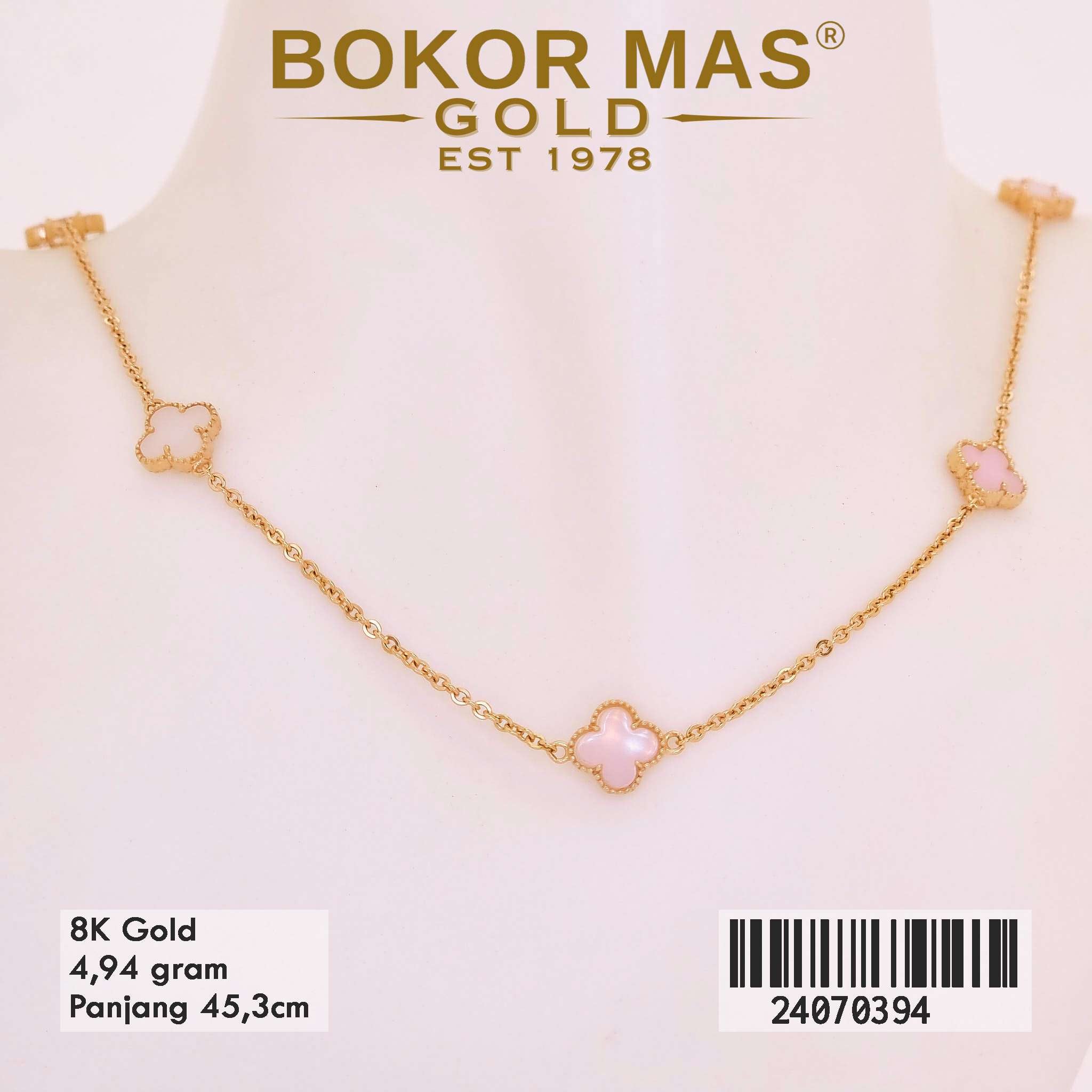 Kalung Siyem Variasi Clover - 24070394 - 8K